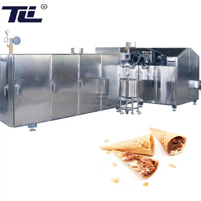 Gázfűtéses fagylalttölcsér gép